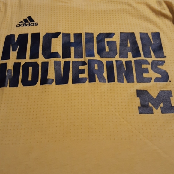 Michigan Wolverines Adidas shirt NWOT - Picture 7 of 8